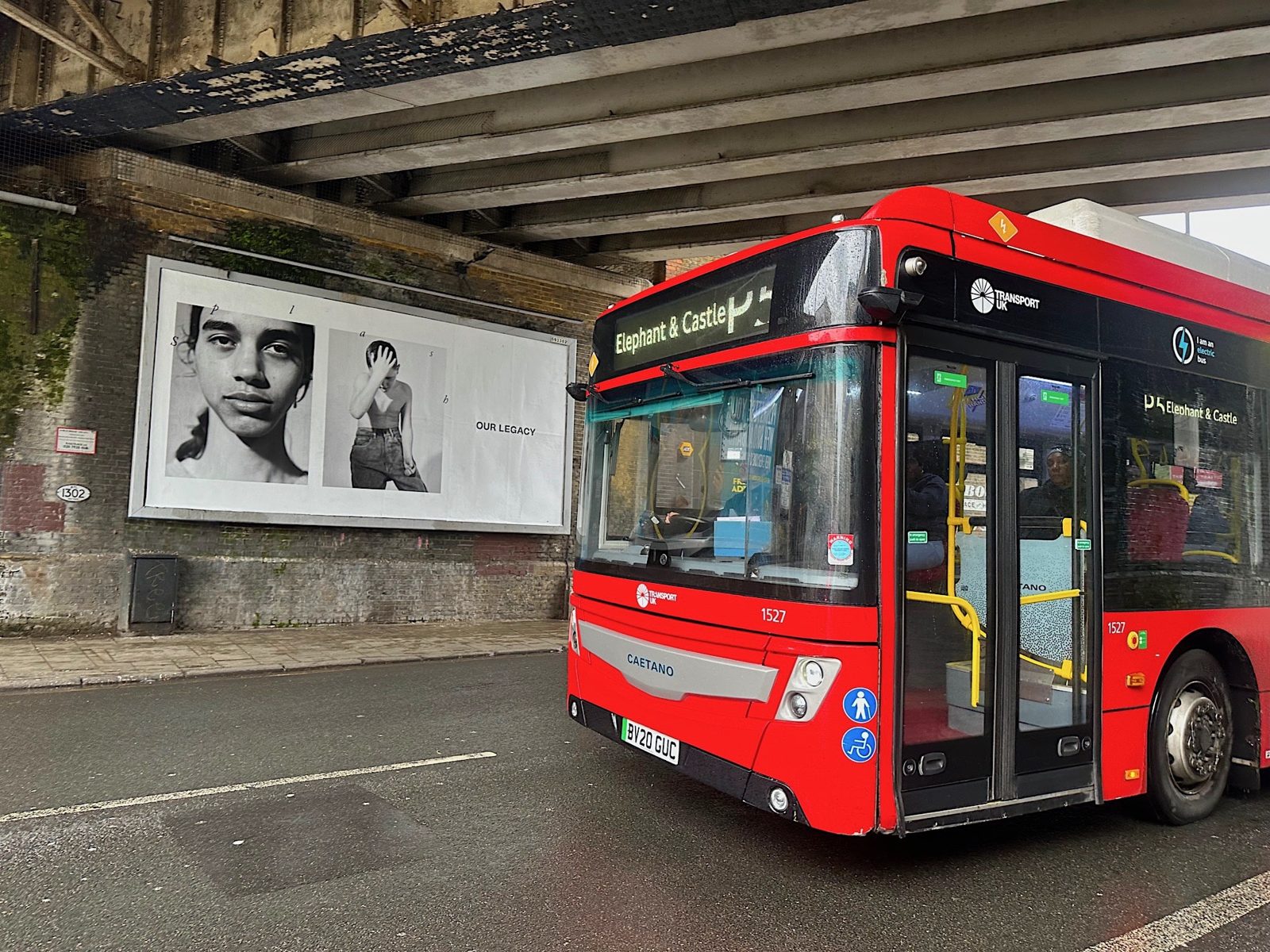 Our Legacy out of home campaign by Undercover Arts