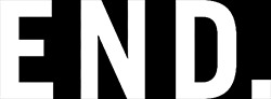 END. Clothing logo